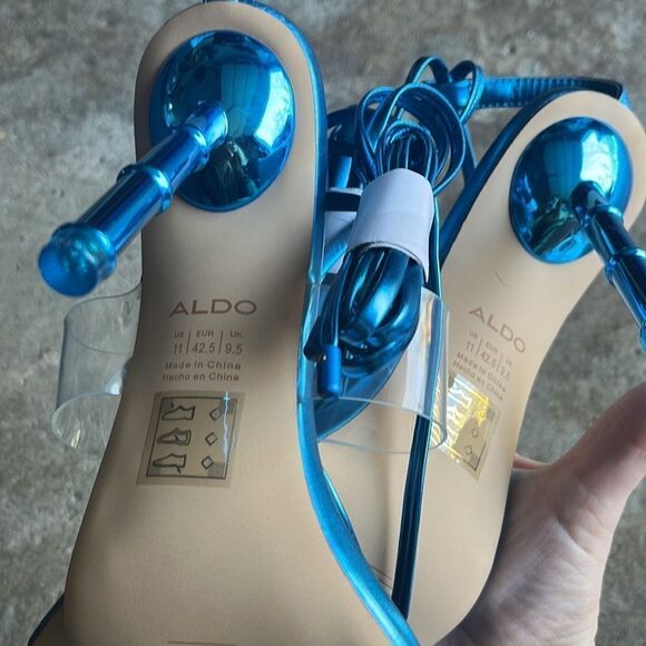 New Aldo Elektra Strappy heeled sandal Size 11 - Picture 5 of 8